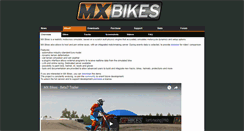 Desktop Screenshot of mx-bikes.com